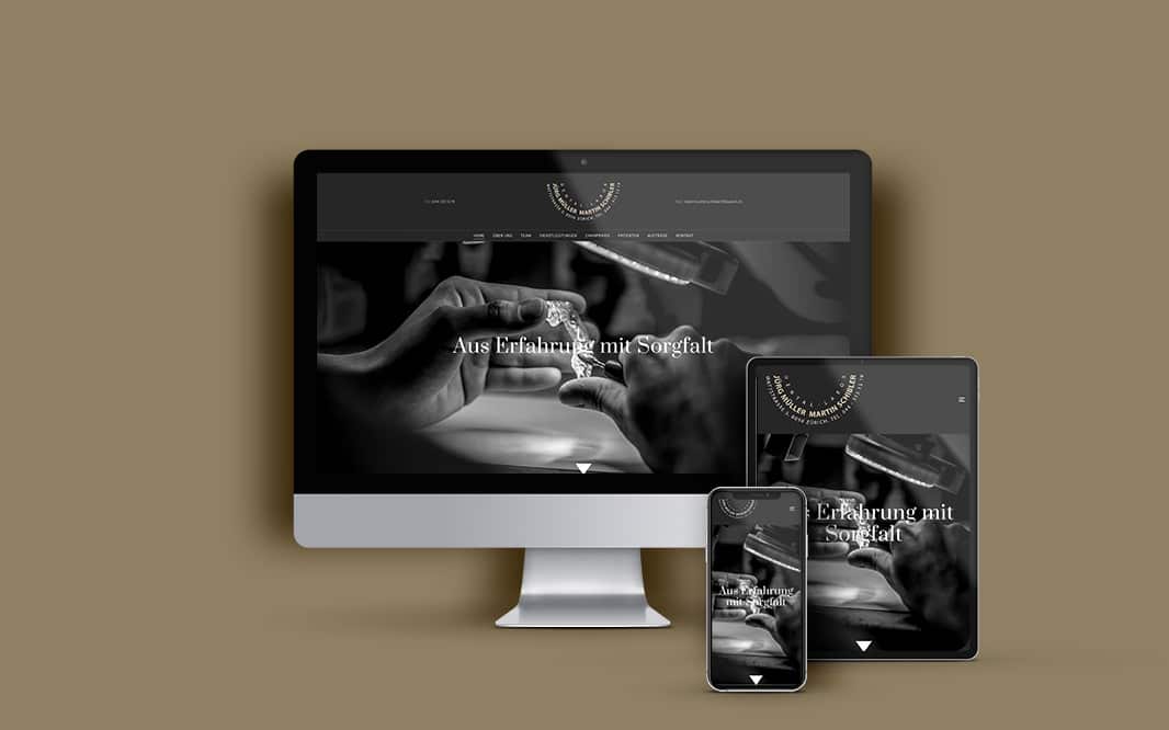 Portfolios 61 WEBSPATZ WEBDESIGN GmbH Dentallabor - Referenzbild von Webspatz Webdesign Zürich