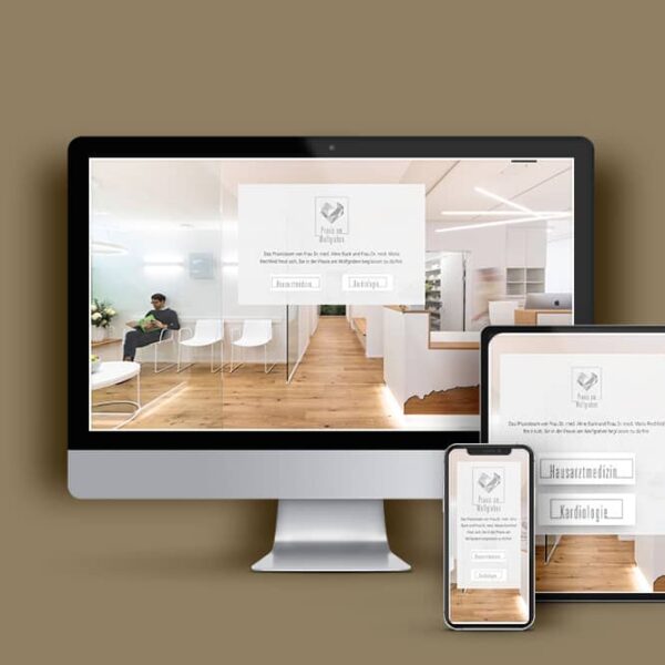 Praxis - Referenzbild von Webspatz Webdesign Zürich