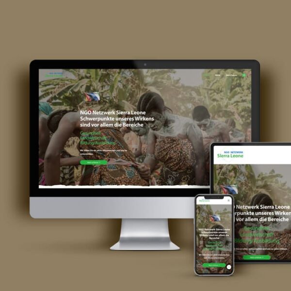 NGO Netzwerk Sierra Leone 2 WEBSPATZ WEBDESIGN GmbH