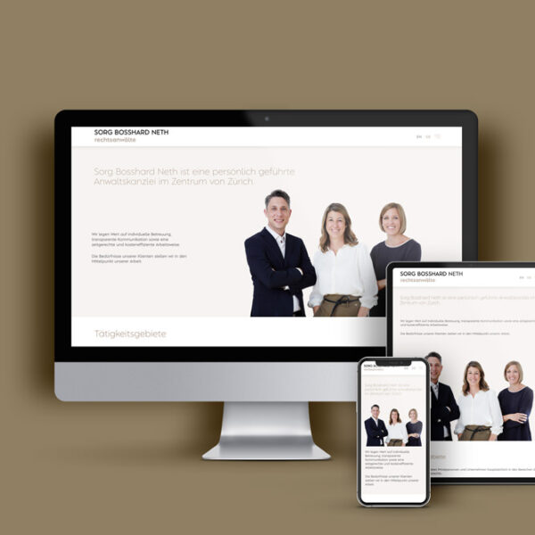 Rechtsanwalt Webdesign Referenz