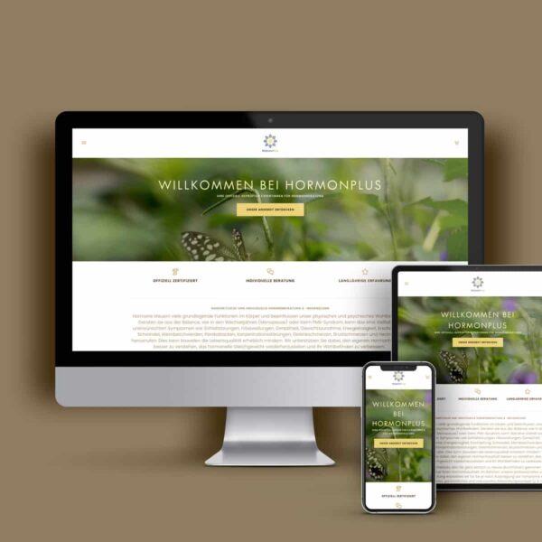 HormonPlus 1 WEBSPATZ WEBDESIGN GmbH