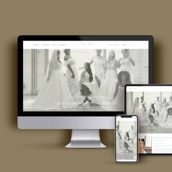 Cream Bridal 1 WEBSPATZ WEBDESIGN GmbH