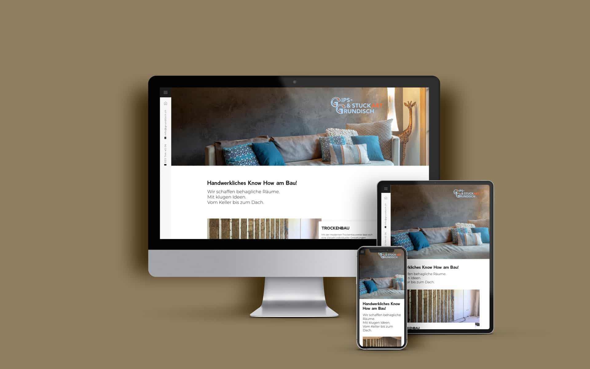 Grundisch GmbH 2 WEBSPATZ WEBDESIGN GmbH Grundisch GmbH 1 WEBSPATZ WEBDESIGN GmbH
