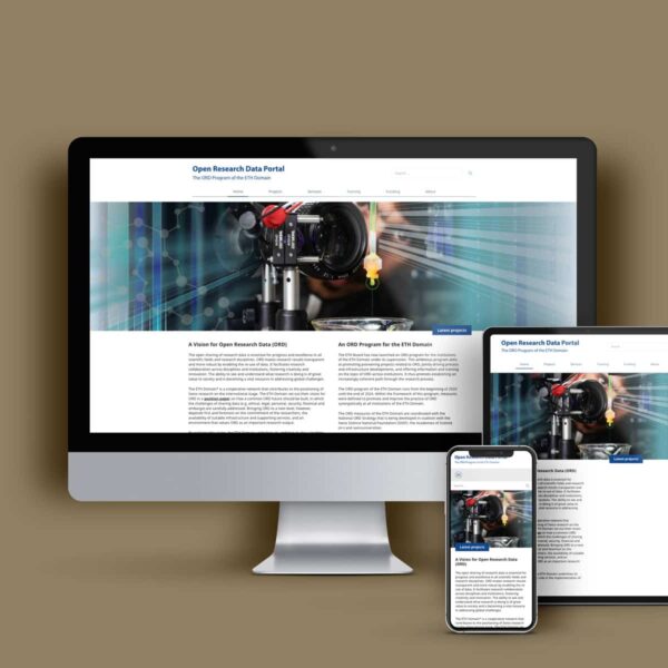 ORDP (ETH Zürich) 1 WEBSPATZ WEBDESIGN GmbH