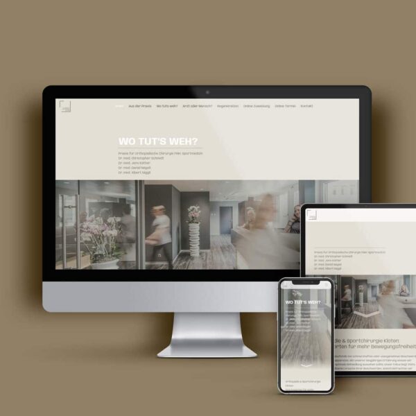 Orthopädie Kloten 1 WEBSPATZ WEBDESIGN GmbH