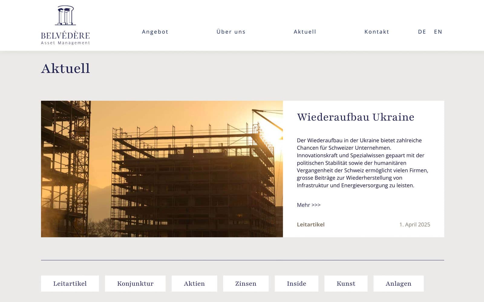 Belvédère AM AG 5 WEBSPATZ WEBDESIGN GmbH Belvédère AM AG 4 WEBSPATZ WEBDESIGN GmbH